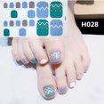thumbnail image 1 of PVCS Foot Stickers Foot Nail Stickers Waterproof For Female DIY Nail Decoration Art, 1 of 2