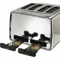 thumbnail image 3 of Hamilton Beach Modern Chrome 4 Slice Toaster With Extra-Wide Slots, 24781, 3 of 4