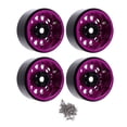 thumbnail image 2 of 4pcs 1.9 Inch RC Wheel Hub RC Accessories, Aluminum Alloy Wheel Hub, with High Strength Lightweight Design Improved Stability for Crawler Car, 2 of 7