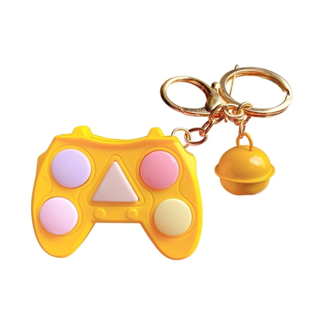 EGNMCR Handle Game Keychain LED Electronic Memory Games For Kids Adults Puzzle ball Birthday Gifts for Kids