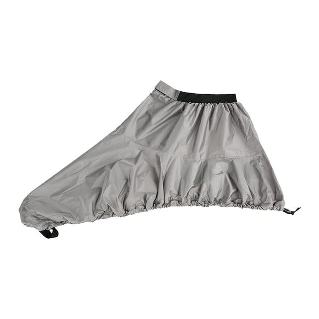 Ruiboury Universal Waterproof Nylon Kayak Spray Skirt Portable Cockpit Deck Cover Protector for Rowing Water Sports Surfing Gray M