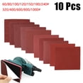 thumbnail image 4 of 10Pcs 110X100Mm Abrasive Sanding Paper Flocking Sand Paper 60-1000Grit Polisher 100#, 4 of 7