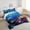 Blue Brown, variant on Erosebridal Cute Sea Turtle Octupus Bedding Sets with Comforter, Multicolor Coral Duvet Insert, Reversible 2pcs