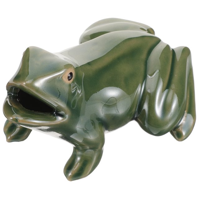 Shisuyan Fountain Frog Courtyard Fountain Decor Circulating Waterfall Frog for Home Decor