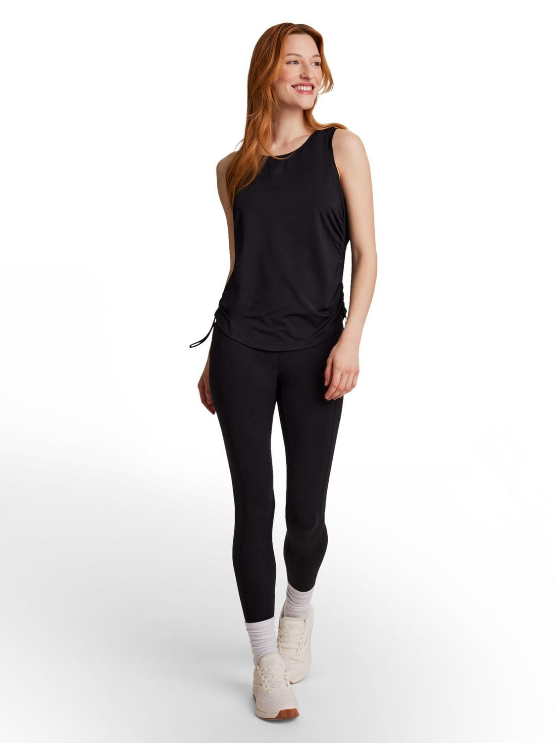 Reebok Women’s Swift Tank with Ruched Sides