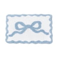 thumbnail image 2 of MKHSQHDG Today's Deals Bow Bathroom Rugs Rug Cute Bath Mat Girly Shower Rug Bath Mat Bow for Bedroom Kitchen Bathroom Floor, 2 of 7
