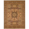 thumbnail image 1 of Unique Loom Tapis de Zone Géométrique Austin 9' x 12' Rectangulaire Marron/tan, 1 of 1