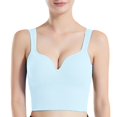 thumbnail image 2 of Harpily 2025 Bra Womens Front Closure Bra Racerback Plus Size Unlined Underwire Full Coverage Bras, 2 of 5