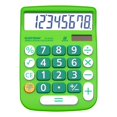 thumbnail image 1 of CATIGA Desktop Calculator 8 Digit with Solar Power and Easy to Read LCD Display, Big Buttons, for Home, Office, School, Class and Business, 4 Function Small Basic Calculators for Desk, CD-8185, 1 of 4
