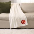 thumbnail image 1 of NHL, NBA, MLB White Sports Throw Blanket, 50" x 60", 1 of 5