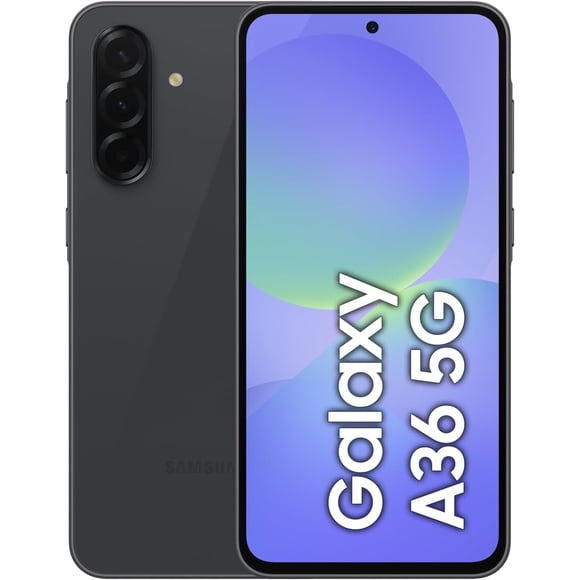 Samsung Galaxy A36 5G - 2025 (Awesome Black) 128GB Storage , 6GB RAM - Unlocked AI Smartphone