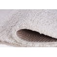 thumbnail image 3 of Ladole Rugs Solid Color Shaggy Meknes Durable Beautiful Turkish Indoor Big Runner Rug in Ivory 2'7" x 9'10", 3 of 4