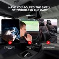 thumbnail image 3 of TUWABEII Solar Rotating Car Perfume Aluminum Alloy Suspension Car Perfume Accessories, 3 of 4