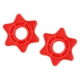 thumbnail image 3 of 2pc Weight Check Nut Barbell Bar Clips Lock Screw Dumbbell lock Collars Black, 3 of 10