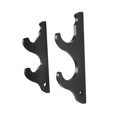 thumbnail image 3 of VONKY Baseball Bat Stand Compact Storage Space 3 9cmx34.8cm Tier Baseball Rack Bat Horizontal Saving Black 2 Tier 9x25cm, 3 of 6