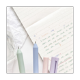thumbnail image 2 of 6 Pack Colored Gel Pen Pastel Ink Colors Ink Pen Fine Tip 0.5mm Writing Journal, 2 of 6