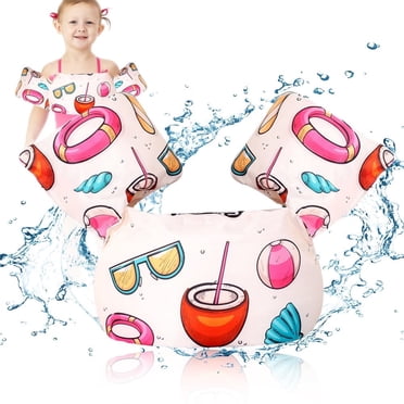 DEBGFS Puddle Jumper pour Enfant 30-55 Lb Gilet de Natation Dessin Animé Bretelle Ajustable Veste de Natation Ailes Aquatiques pour Enfant Apprendre à Nager Entraînement, Plage
