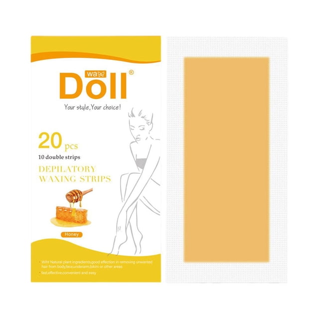 Professional Wax Two-sided Strips Papers For Waxing Hair Full Removal Body O5