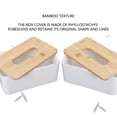 thumbnail image 3 of Oleegame 1PC Spoon And Lid Rest imple Tissue Living Room S Storage Cover Bamboo Desktop Box Paper Boxes Pumping Kitchen，Dining & Bar, 3 of 7