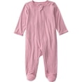 thumbnail image 1 of Carter's Child of Mine Baby Girl Comfy Soft Sleeper, 1 of 3