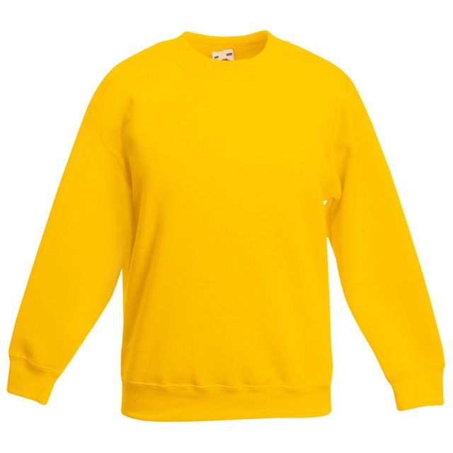 Fruit Of The Loom Kids Classic 80/20 Set-In Sweatshirt (Pack of 2)