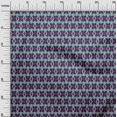 thumbnail image 2 of oneOone Tissu en Coton Flex Imprimé Géométrique Ikat au Mètre 40 Pouces de Large, 2 of 4