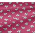thumbnail image 5 of oneOone Viscose Jersey Fabric Rabbit Block Fabric Prints By Yard 60 Inch Wide, 5 of 5