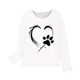 thumbnail image 3 of Birdeem Chemises à Manches Longues pour Filles Chemises à Manches Longues Imprimés Mignons Col Rond Hauts Blouses Décontractées Habillées Vêtements Chemises à Manches Longues pour Filles, 3 of 4