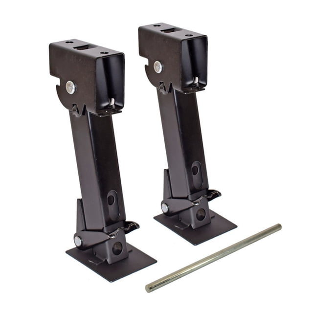 1PCS No Pole Or 2PCS With Pole Trailer RV Accessories Hand Jack Parking Support Manual Mechanical Lifting Outrigr Handle ,Corrosion Resistance