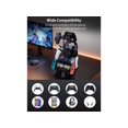 thumbnail image 3 of Controller Holder with Organizer Base, 2 Tiers Desk Gaming Controller Headset Stand with Cable Organizer for All Xbox PS4 PS5 Switch Pro Crontroller Gaming Accessories, 3 of 7