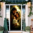 thumbnail image 3 of Christmas Decorations Indoor 35 X 71 Inch Christmas Door Frame - Santa Claus Pattern - Christmas Door Decoration - Festival Party Decoration Indoor Christmas Decorations, 3 of 6