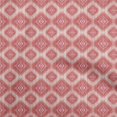 thumbnail image 1 of oneOone Georgette Viscose Red Fabric Asian Ikat Craft Projects Decor Fabric Printed By The Yard 42 Inch Wide, 1 of 4