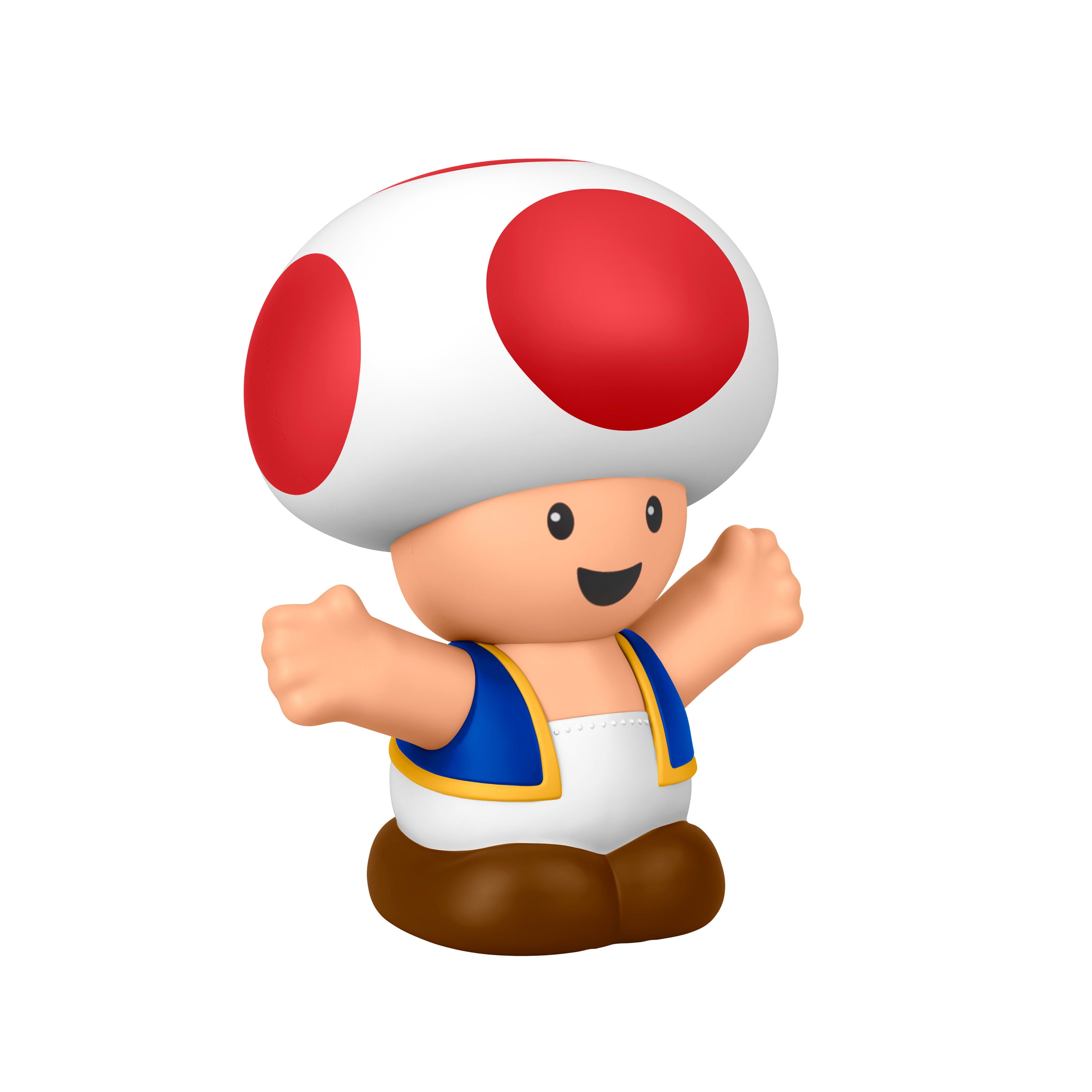 Fisher-Price Little People Figurine My Mario Toad pour tout-petits et enfants, 1 jouet