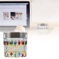 thumbnail image 3 of Handmade Drinking Glass for Water Juice and with Elegant Color Block Design Desktop Glassware, 3 of 4