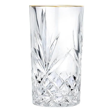 Ashford Gold Highball Glass 320 ml Set of 4