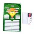 thumbnail image 2 of Almencla Tableau de Coaching de Baseball Accessoires de Baseball Aide à l'Entraînement Clipboard de Baseball, 2 of 8