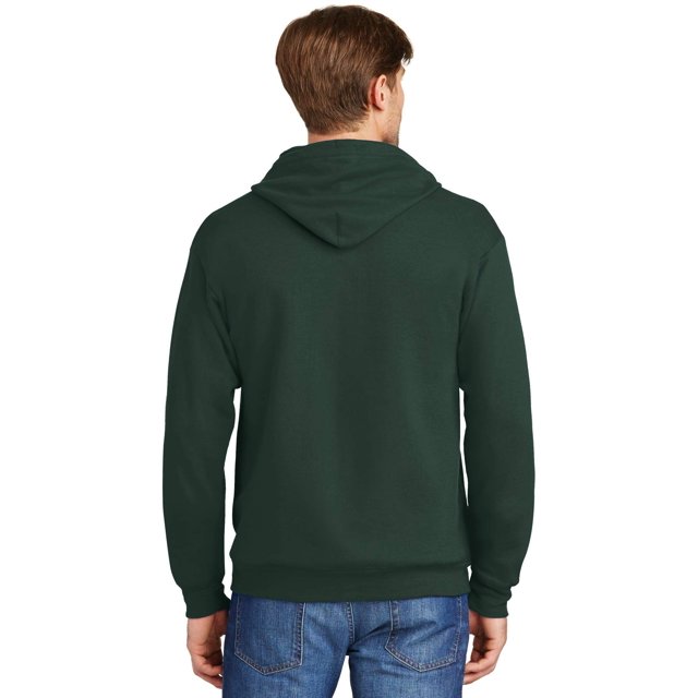Hanes Adult ComfortBlend EcoSmart Full Zip Hoodie Pullover
