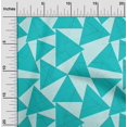 thumbnail image 1 of oneOone Tissu Popeline de Coton Rectangle & Triangle Imprimé Géométrique au Mètre 42 Pouces de Large, 1 of 4