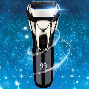 Birdeem Rasoirs électriques pour les hommes, Rasoirs pour les homme, Rasoir électrique pour hommes Facial sans fil rechargeable avec Led -Up, Raseur électrique pour les Hommes, Raseurs électriques pour hommes, rasoirs pour hommes électriques