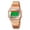 C, variant on Digital Watch with LED Backlight, 30M Water Resistance, Stainless Steel Bracelet, Alarm and Stopwatch Functions