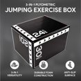 thumbnail image 2 of BalanceFrom Fitness 16lb Versatile 3-in-1 Plyometric Jumping Exercise Box, 2 of 10