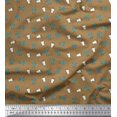 thumbnail image 1 of Soimoi Poly Georgette Fabric Brush Stroke & Salt Bottle Cartoon Print Sewing Fabric Yard 52 Inch Wide, 1 of 3