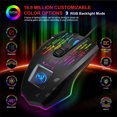 thumbnail image 1 of Cameland Souris de Jeu avec Écran Tactile 6400Dpi Rétroéclairage RVB Souris Gamer pour Pc, 1 of 8