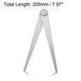 thumbnail image 3 of Unique Bargains Inside Outside Caliper 200mm Firm Joint Stainless Steel Measuring Tool Calipers 1 Set, 3 of 5