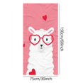 thumbnail image 3 of Sandproof Beach Blanket Lightweight Microfiber Beach Towel Super Lightweight Colorful Bath Towel Sandproof Beach Blanket Multi-Purpose Towel for Travel Swimming Pool 30X60 Inch, 3 of 4