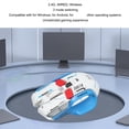 thumbnail image 3 of 3 Mode PC Mouse, Macro Programmable 2.4G Wired  10 Keys Sensitive Gaming Mouse 5 Adjustable DPI with 11 RGB Light for IOS for  White,Yellow,Black, 3 of 7
