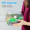 thumbnail image 3 of Bol à Poisson en Plastique Transparent pour Aquarium Petit Bac à Poissons Bol à Poisson pour Betta Poisson Poisson Rouge, 3 of 8