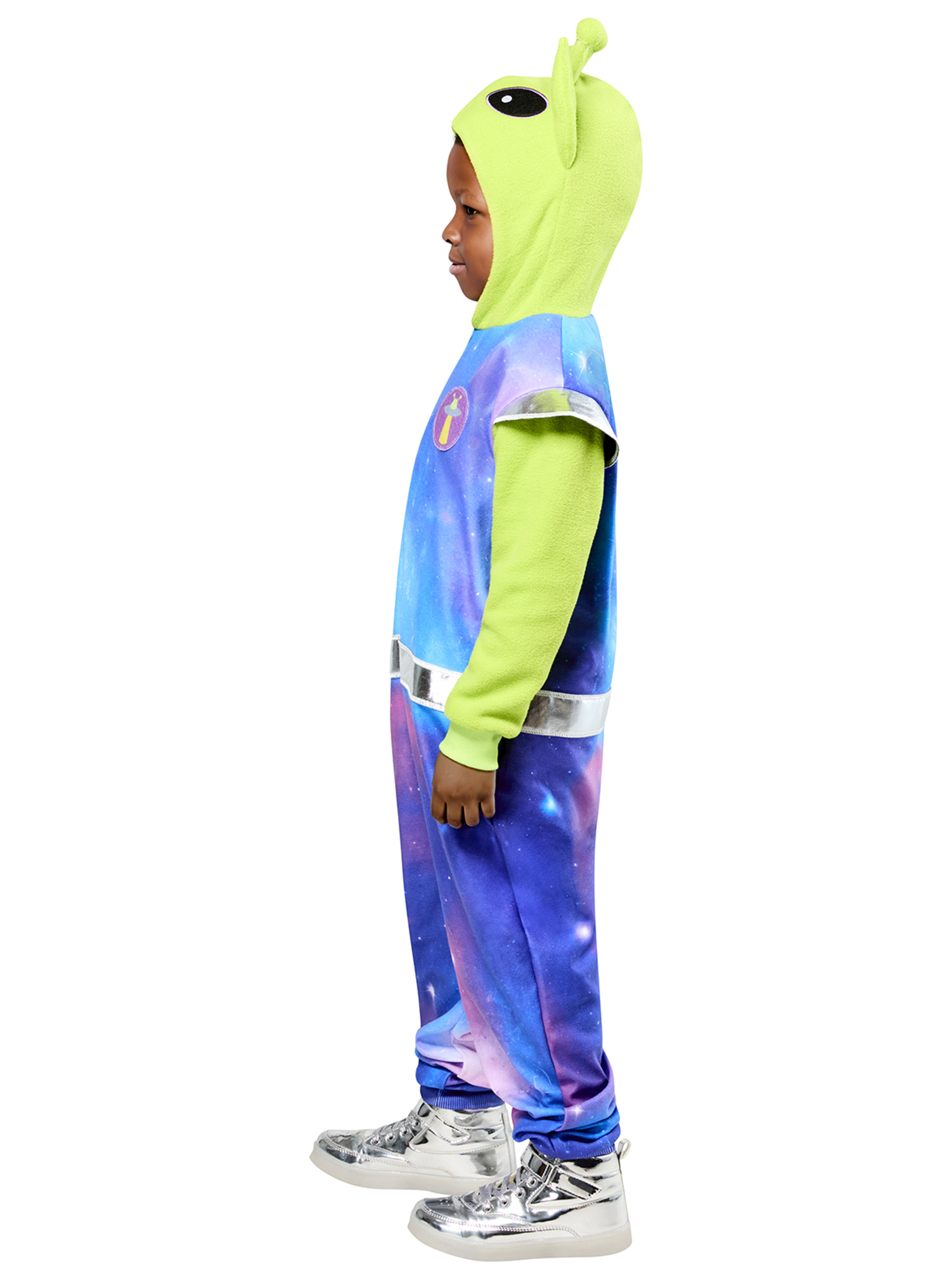 Costume Zipsters Tout-Confort d’Extraterrestre Cosmique pour Enfants par Rubies, Unisexe