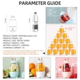 thumbnail image 4 of CNKOO Mini Portable Juicer USB Electric Mixer Fruit Smoothie Blender For Machine Personal Food Processor Juice Extractor, 4 of 5