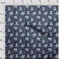 thumbnail image 3 of oneOone Rayon Navy Blue Fabric Circus Fabric For Sewing Printed Craft Fabric By The Yard 56 Inch Wide, 3 of 5